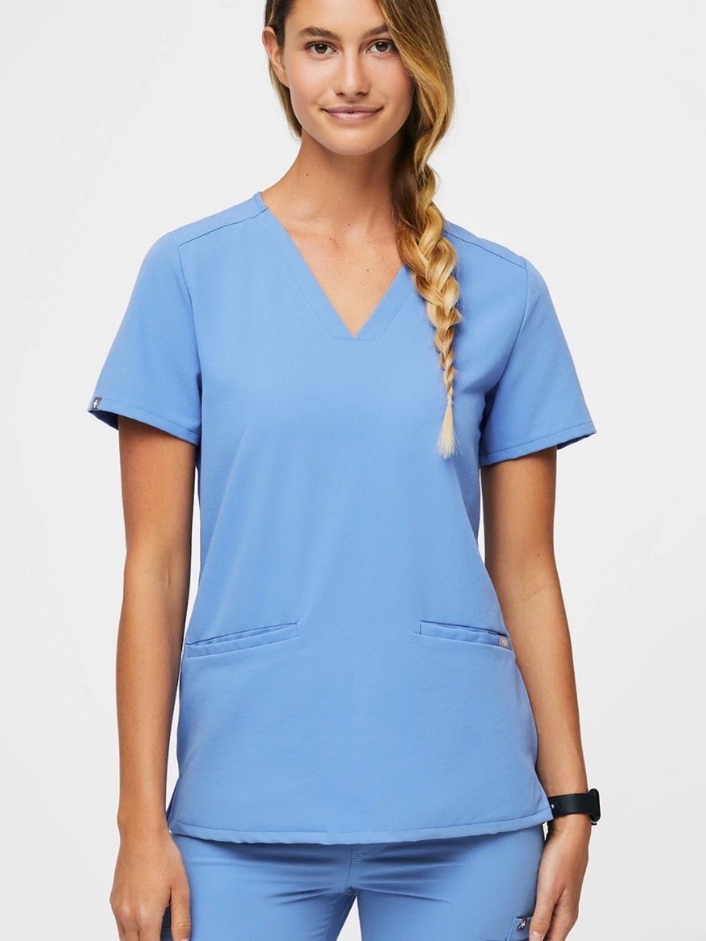 FIGS Ceil Scrub Top